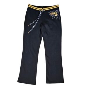 ECKO Red Men's  Black/Gold Fleece Lined Straight Leg Jogger Pants Size L